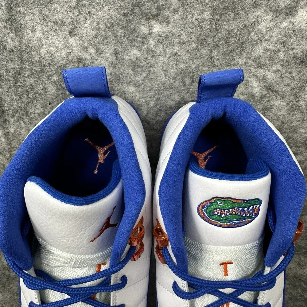Florida Gators Football Cleats Mens Sz 13.5 Jordan 12 Savage 3 PE Mid FJ6220-147
